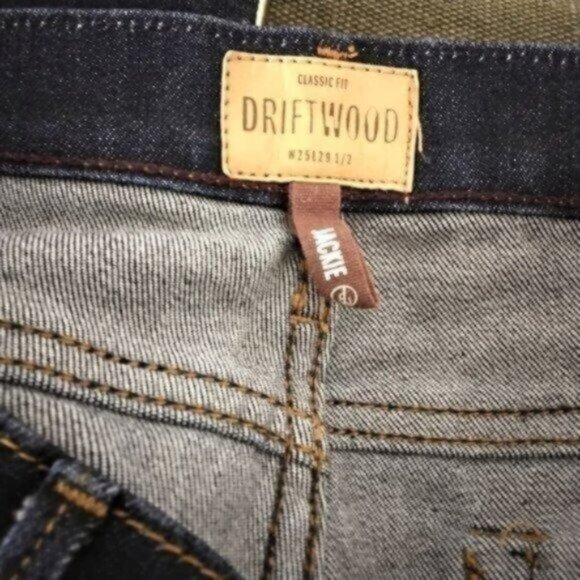 Driftwood Jackie Southwestern Dark Wash Skinny Jeans Blue Size 25 - Picture 4 of 7